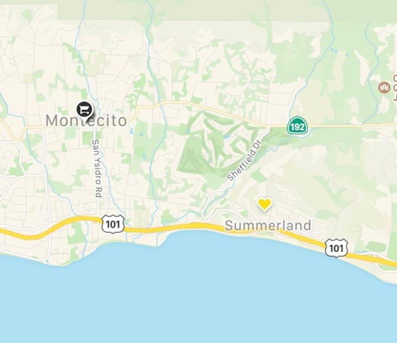 Summer Beach House Summerland Luaran gambar